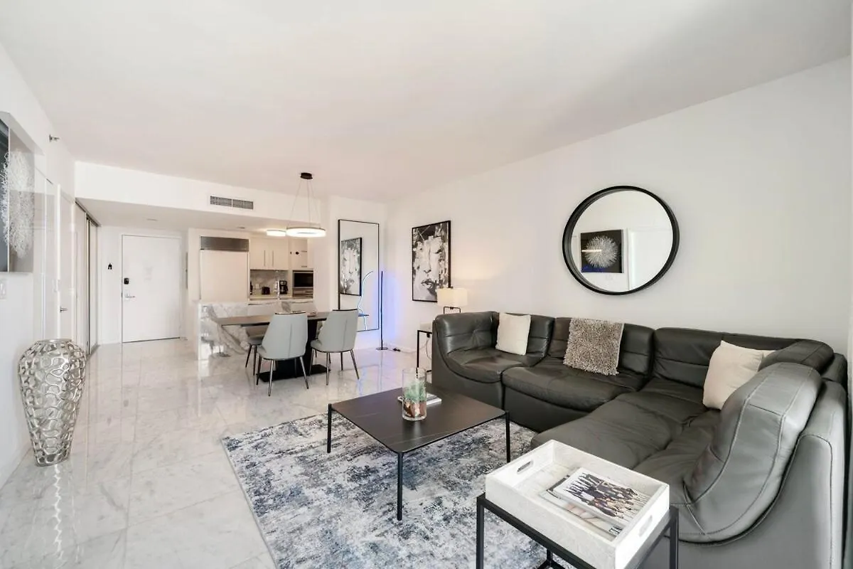 Apartment Charming Ocean View 2br 1ba Icon Brickell *