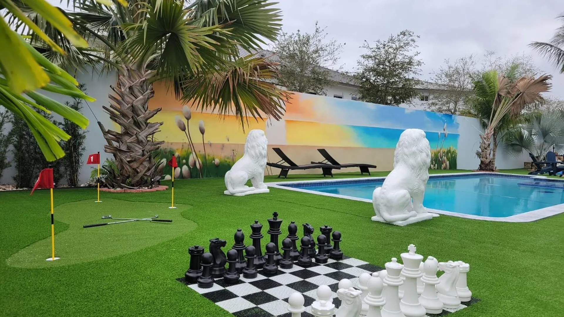 Villa Majestic Lion 11bd Heated Pool Games Bbq Miami