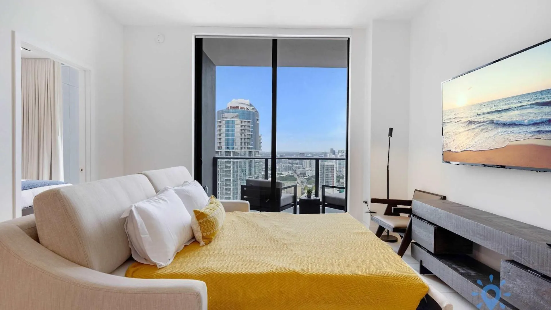 Apartment - Views Gym & Pool Miami