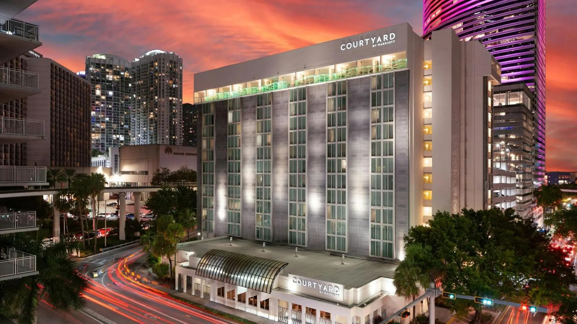 Courtyard Downtown Brickell Area Hotel Miami