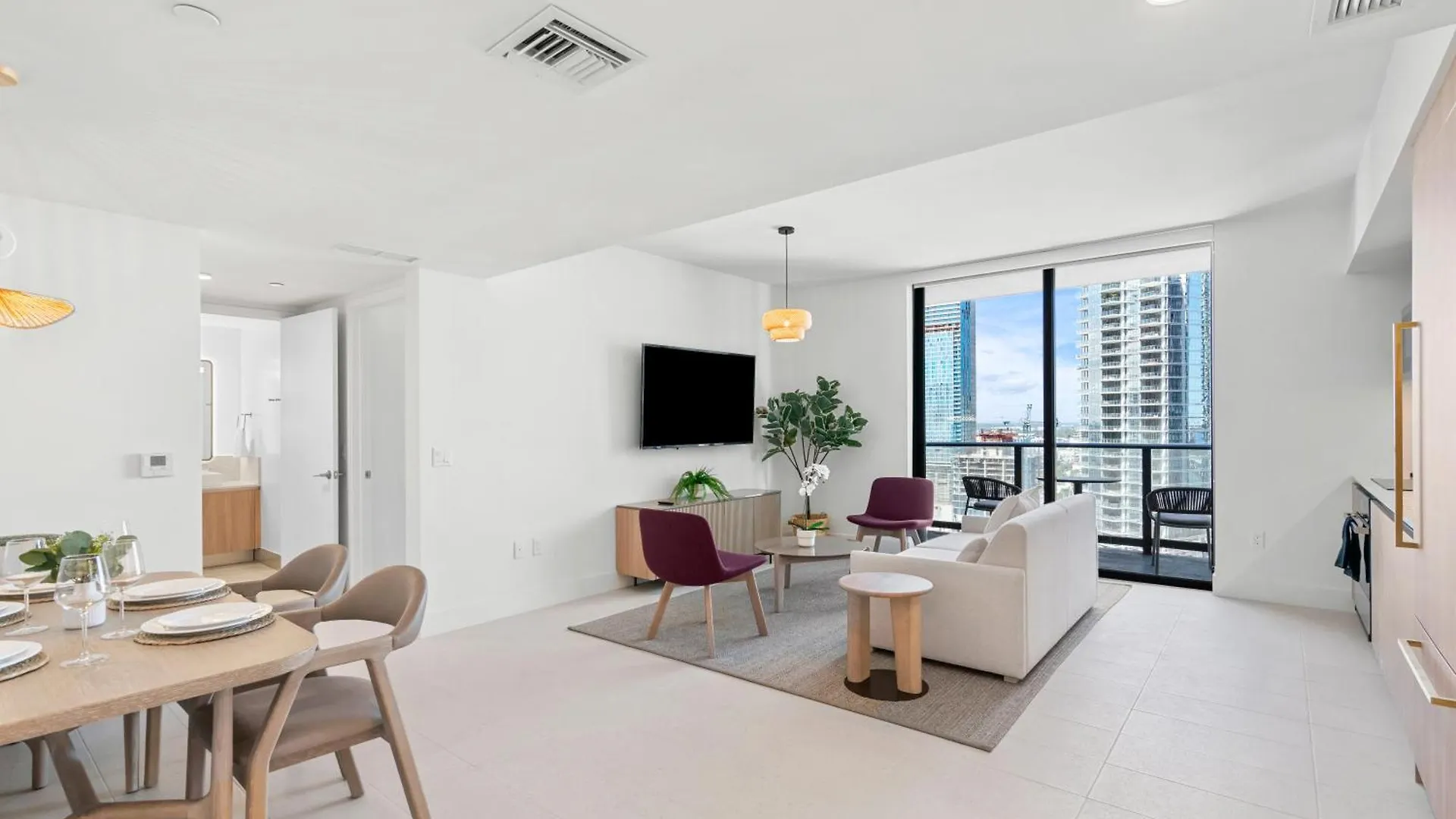 New 26th Floor Amazing View 2br-2ba Apartman *