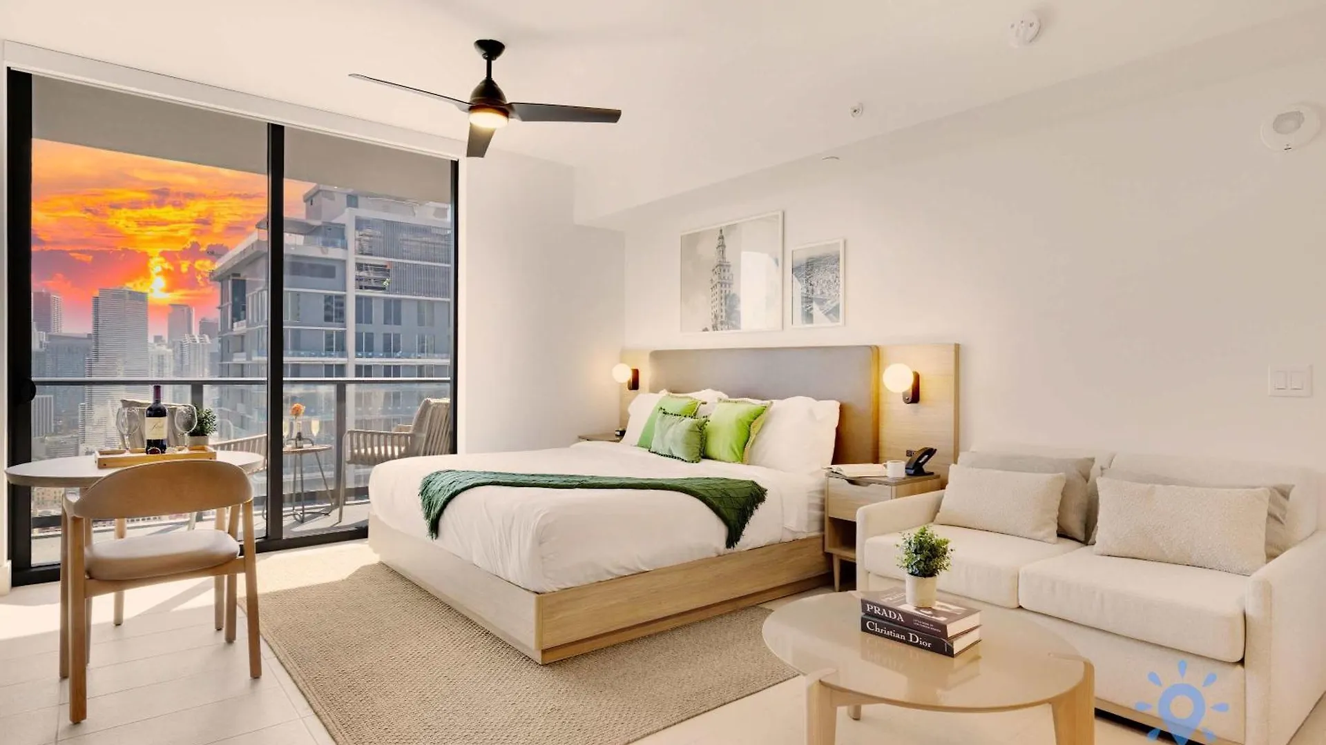 Apartment Oasis With Gym & Pool Miami