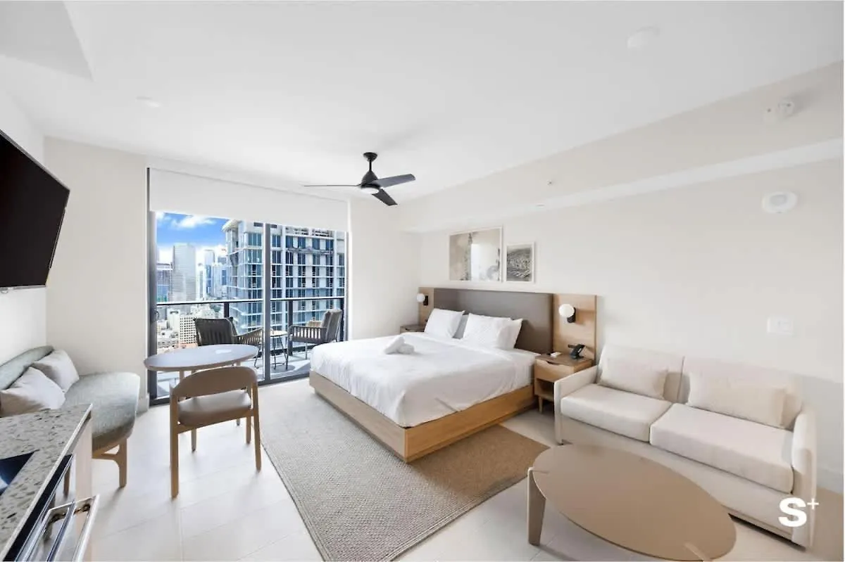 Modern In Downtown With Stunning Views דירה מיאמי
