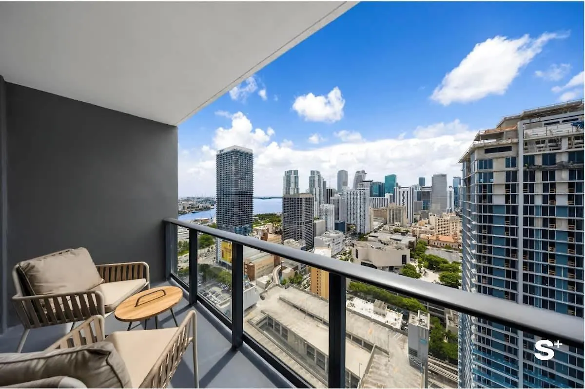 Apartmán Escape Stylish In The Heart Of Dtw Miami