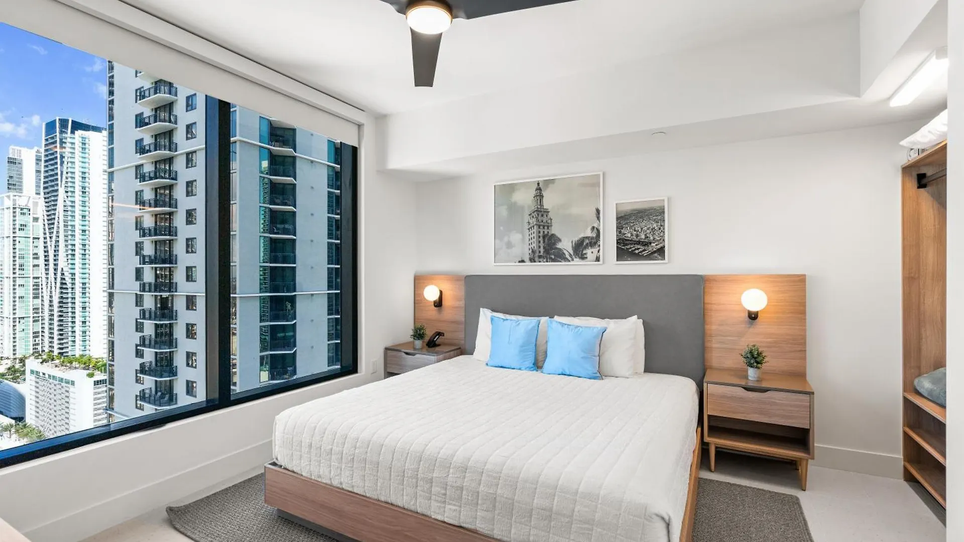 アパート New 28th Floor Unit - Breathtaking Bay And Downtown Views マイアミ