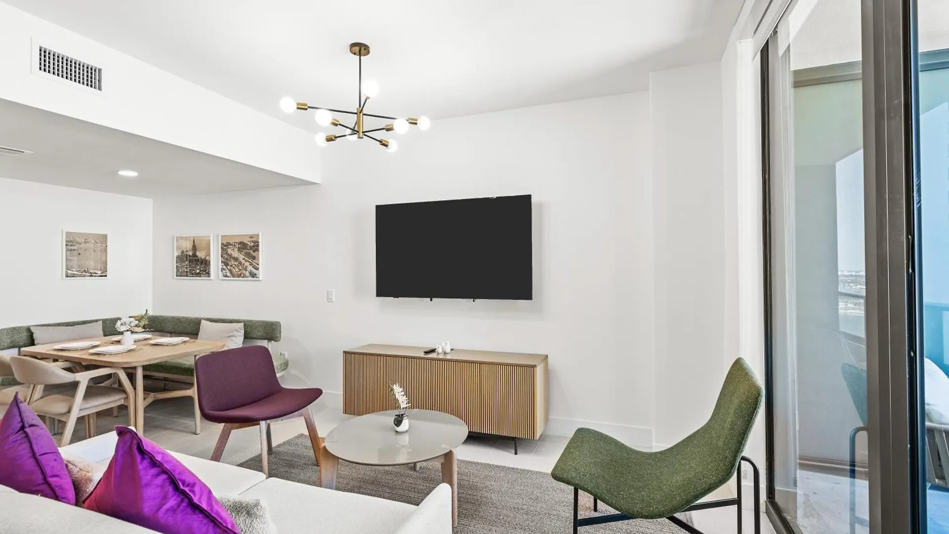 アパート New 28th Floor Unit - Breathtaking Bay And Downtown Views マイアミ