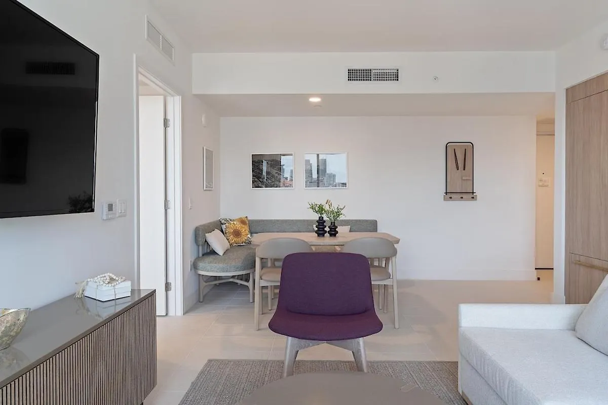Corner 2bd With City&water Views&best Sunsets Apartment Miami