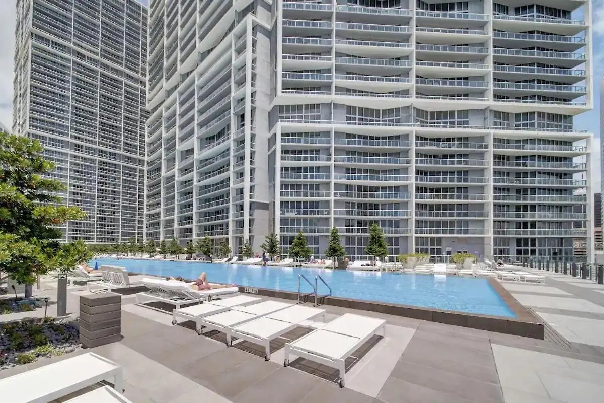 Icon Brickell Stylish With Bay&city 5 Star And Amenities 아파트 마이애미