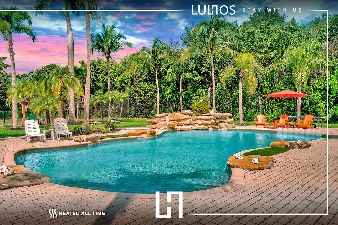Holiday home Experience Miami'S Bongo'S House Private Pool And Game Room Luxury Rental L54 *