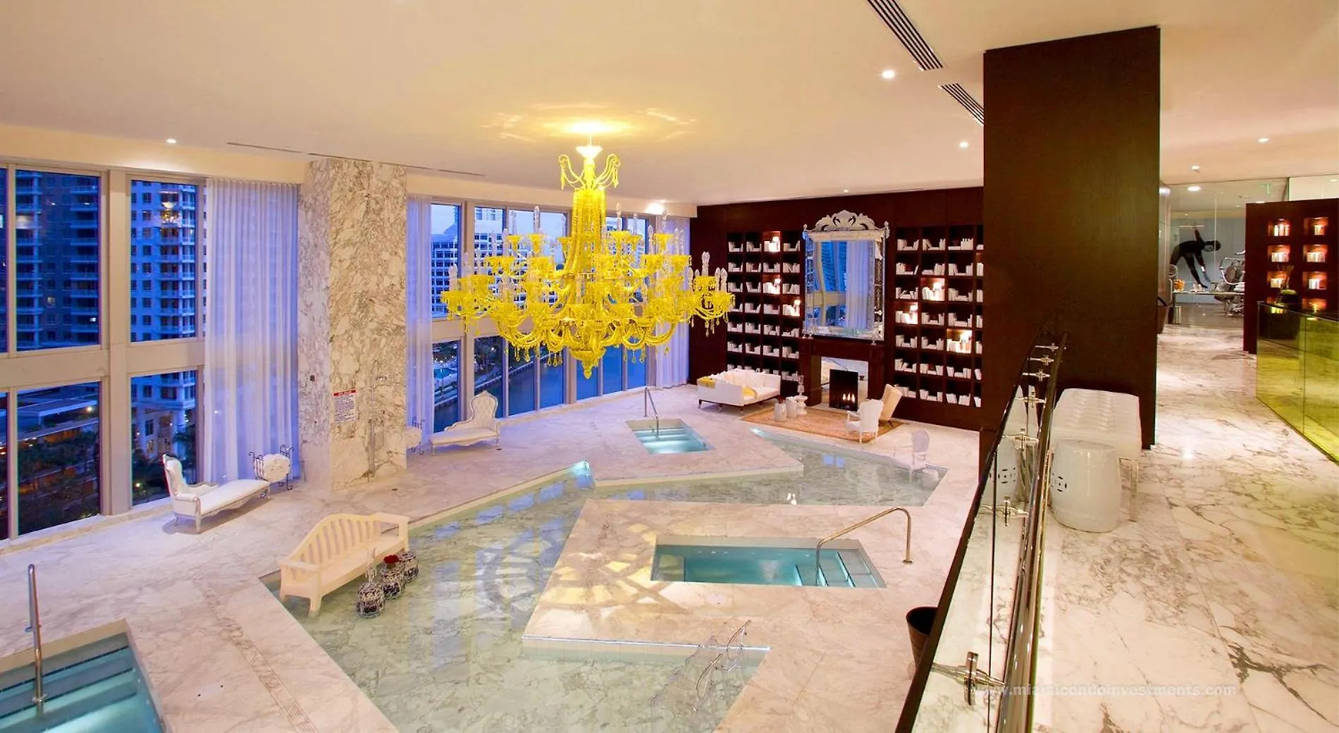 Panoramic Views From 45th Floor Brickell