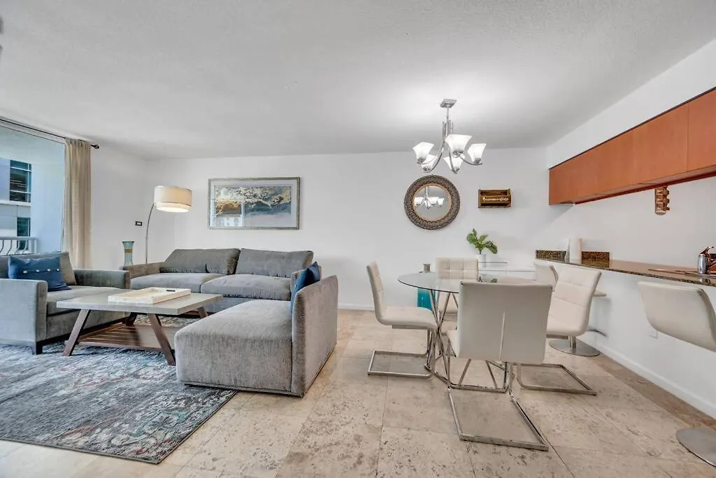Iconic 1br Highrise Brickell-freeparking Apartment