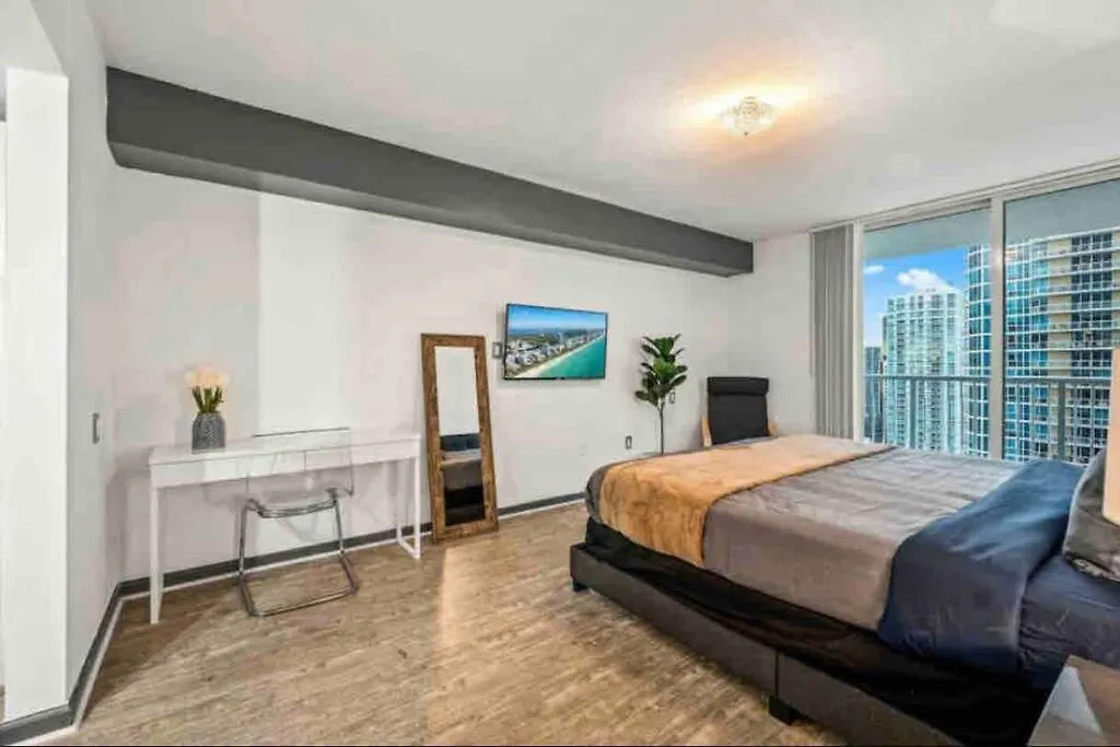 Iconic 1br Highrise Brickell-freeparking Apartmán