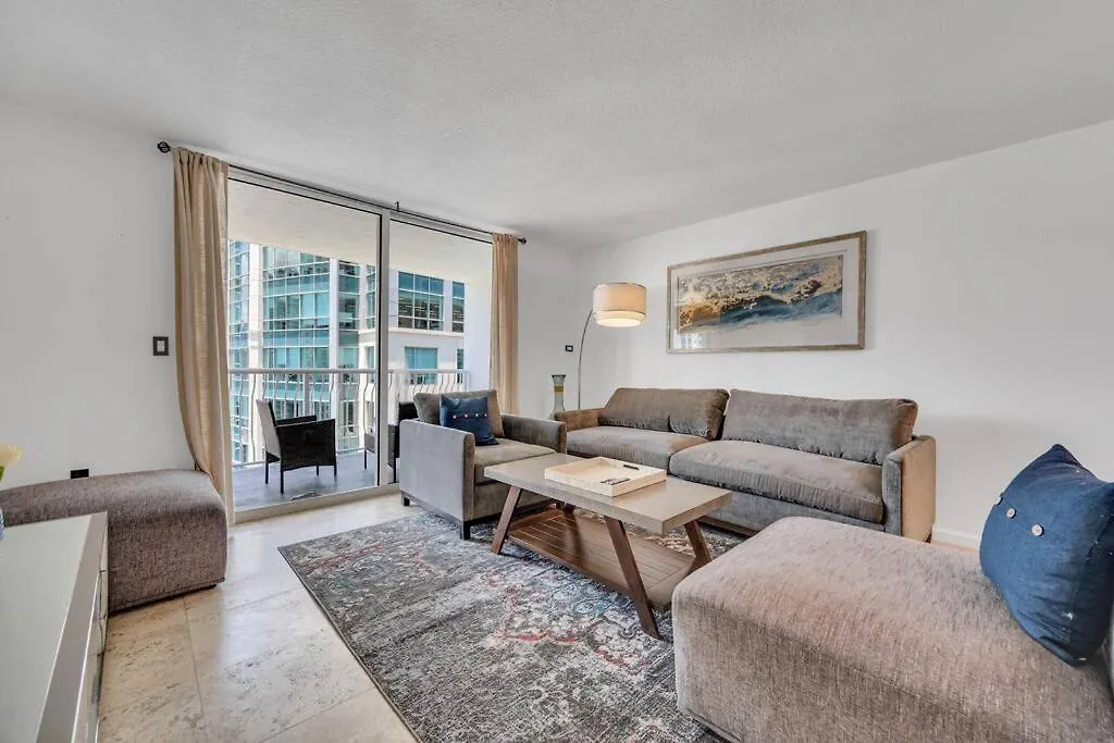 Apartment Iconic 1br Highrise Brickell-freeparking *