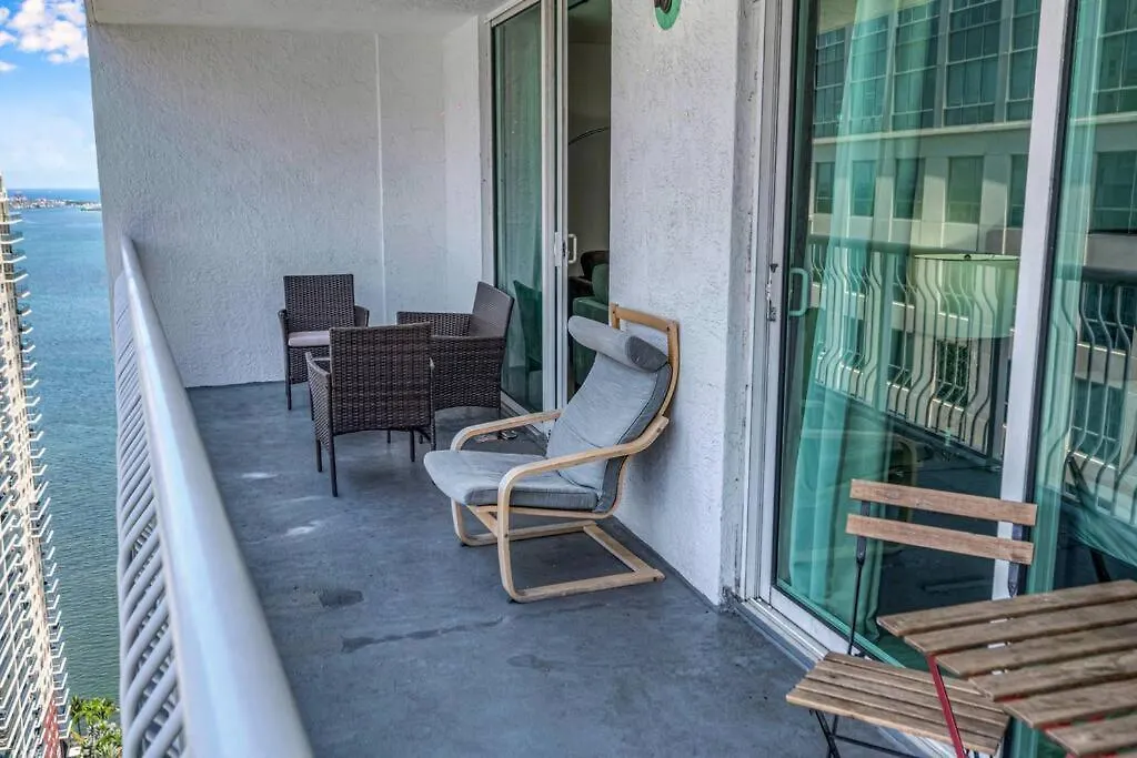 Iconic 1br Highrise Brickell-freeparking Apartmán Miami