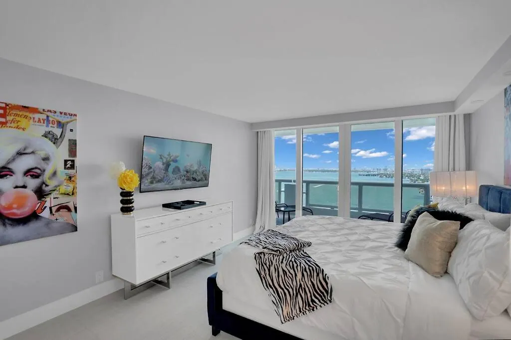 Cloud Nine! Direct Water Views Of Bay & Ocean! * Miami