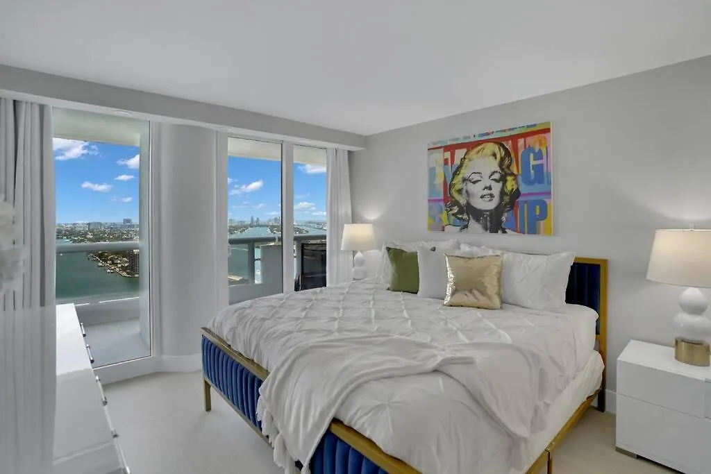 Cloud Nine! Direct Water Views Of Bay & Ocean! * Miami