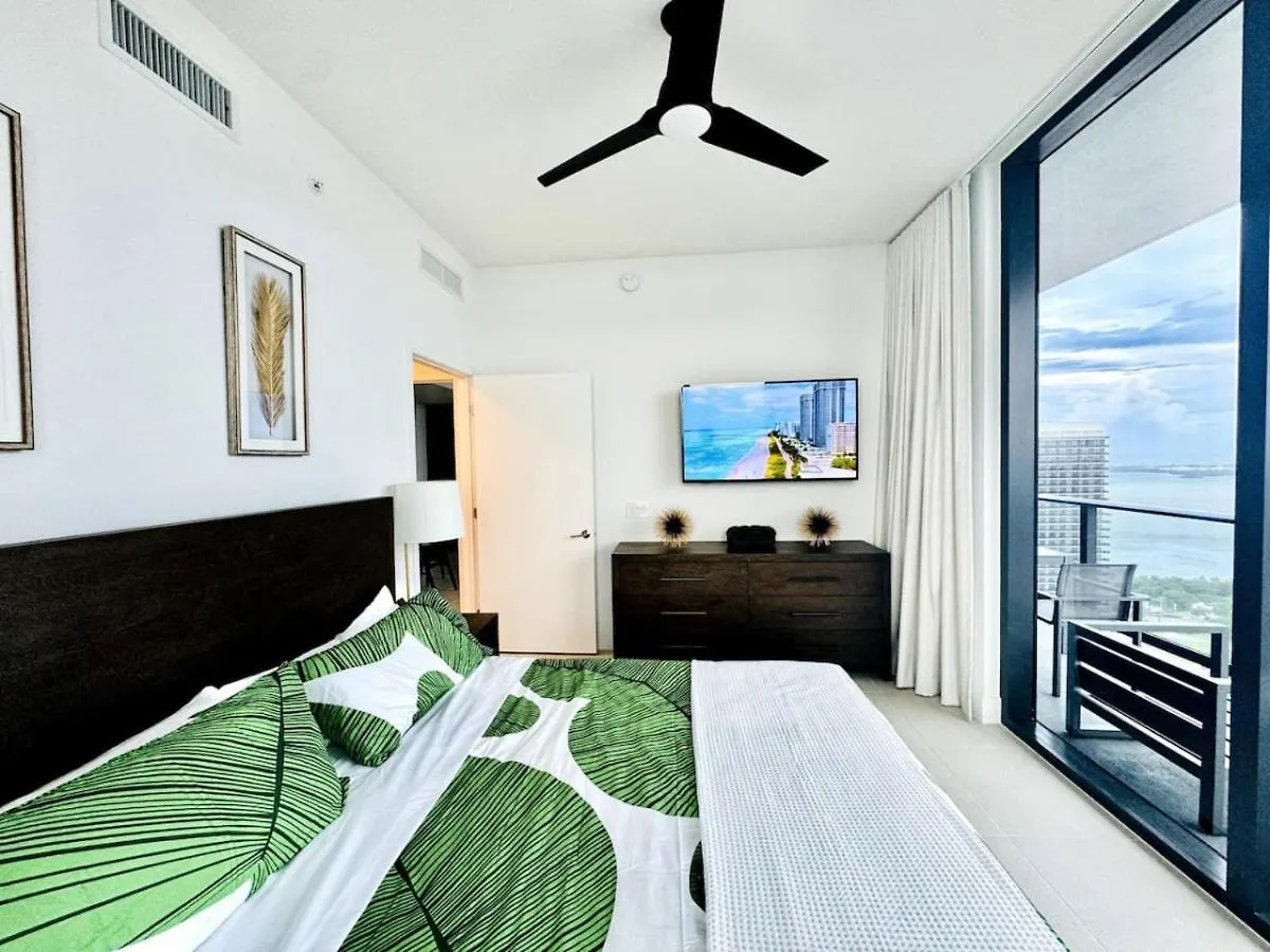 New 2bd 2 Bath Lux Penthouse And Bay View * Miami