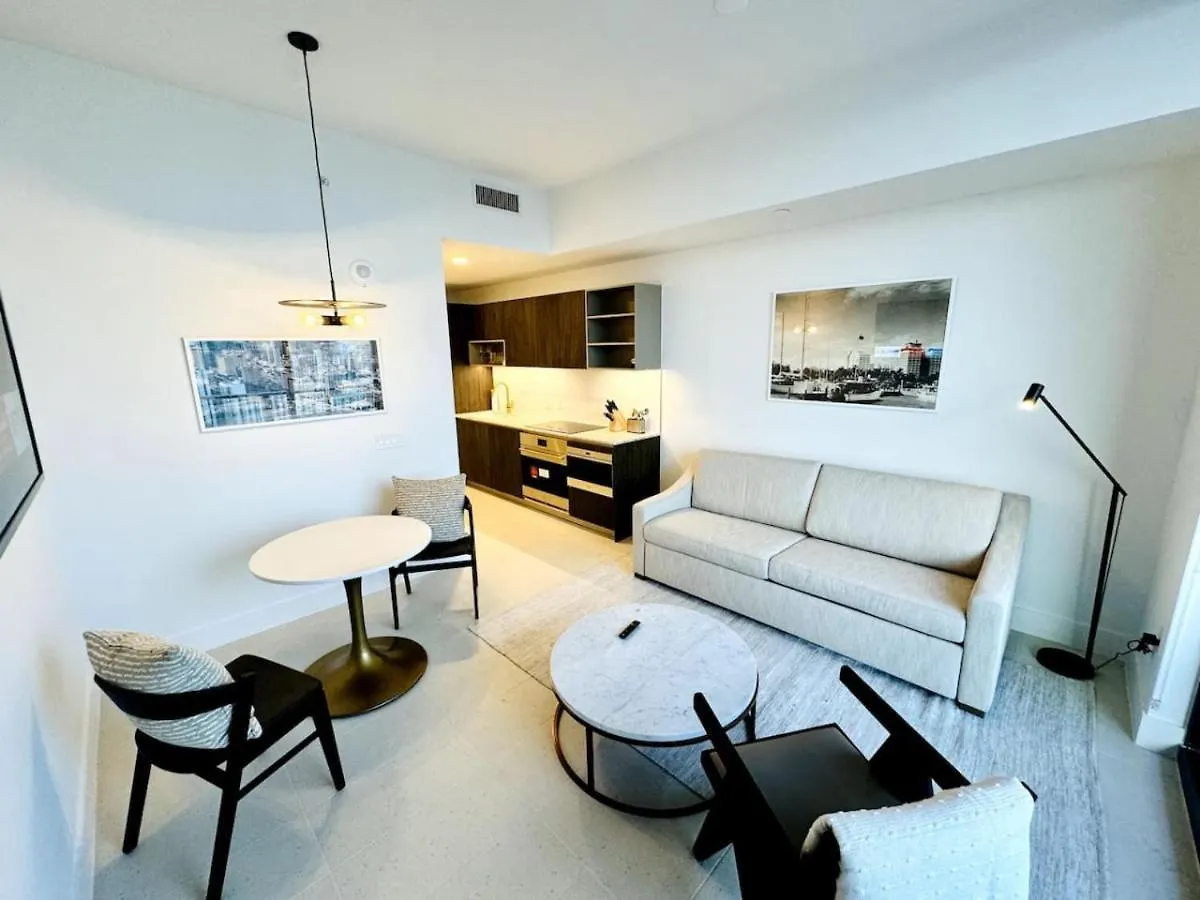 Apartment 48th Floor Ph Collection 1 Bd Brand New Downtown Miami