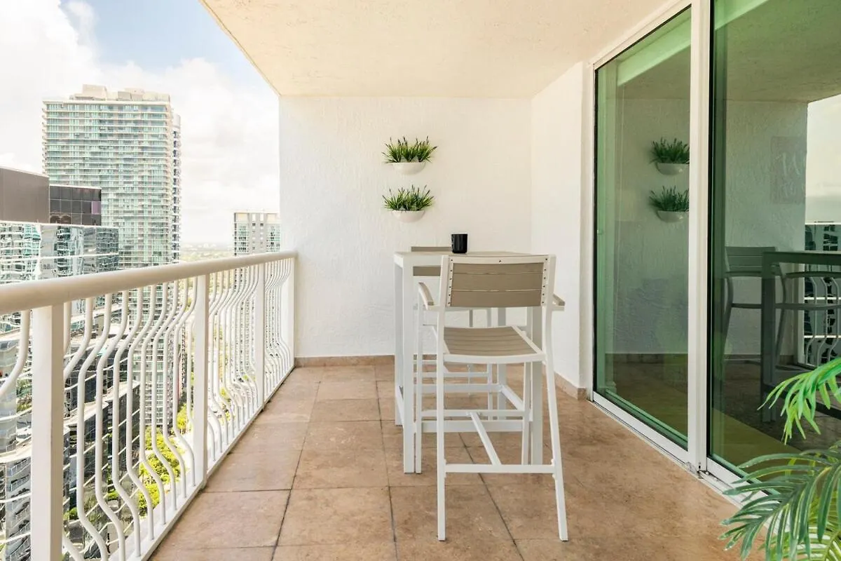 Brickell Center W/city & Bay View + Free Parking! Miami