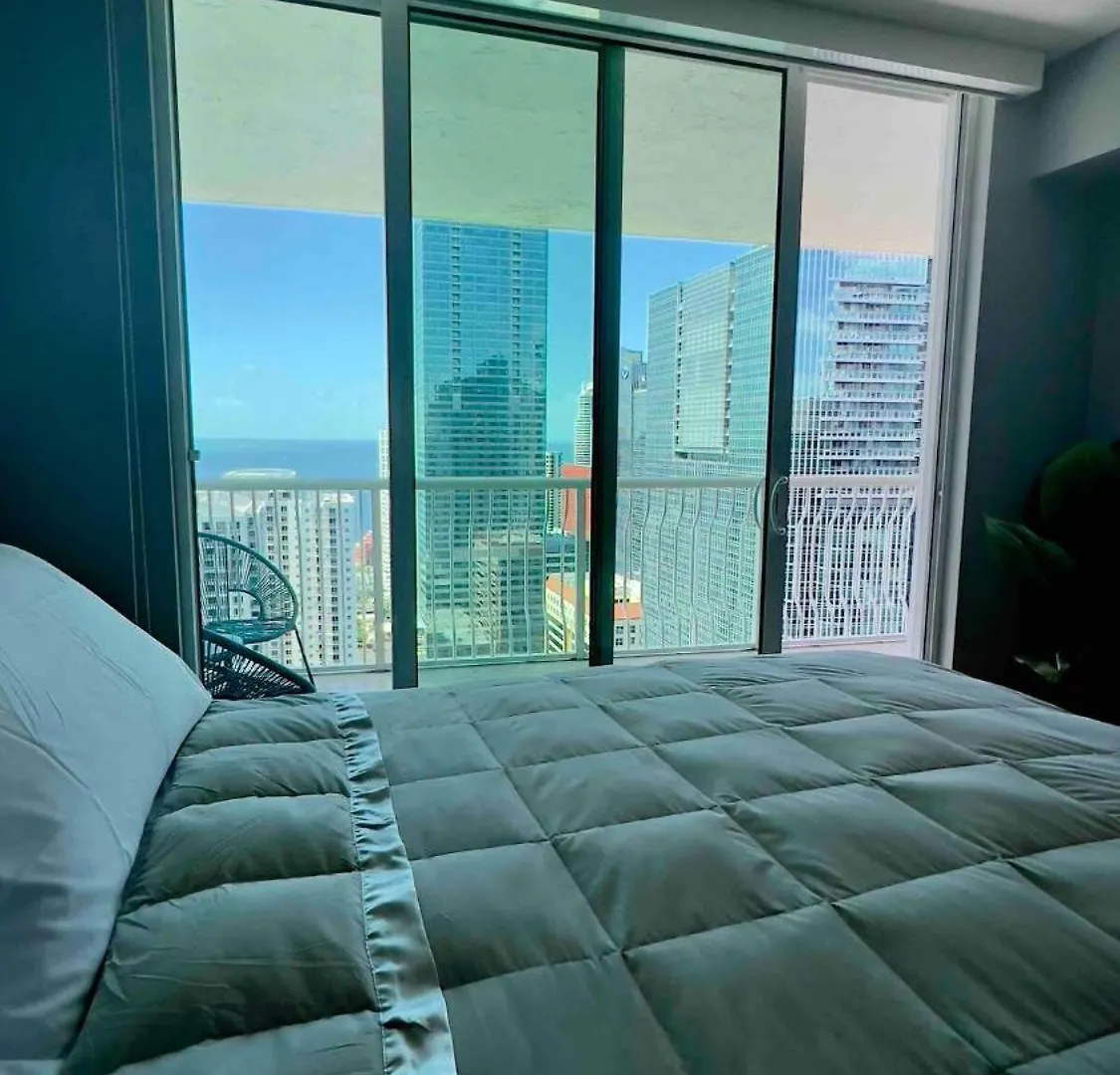 Brickell Center W/city & Bay View + Free Parking! Miami