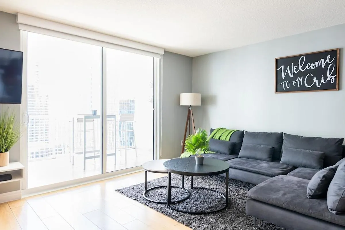 Brickell Center W/city & Bay View + Free Parking! Apartment