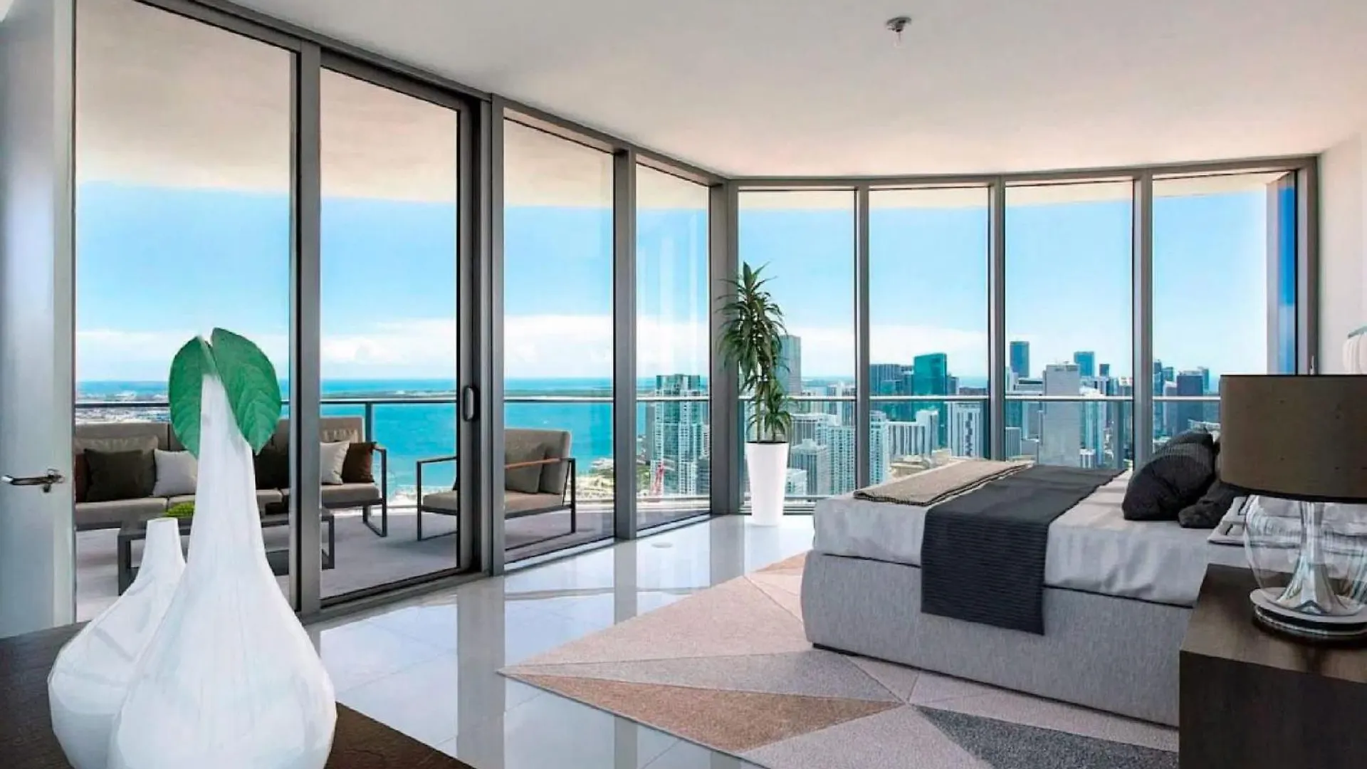 Apartment Penthouse With Panoramic Views In Downtown Miami
