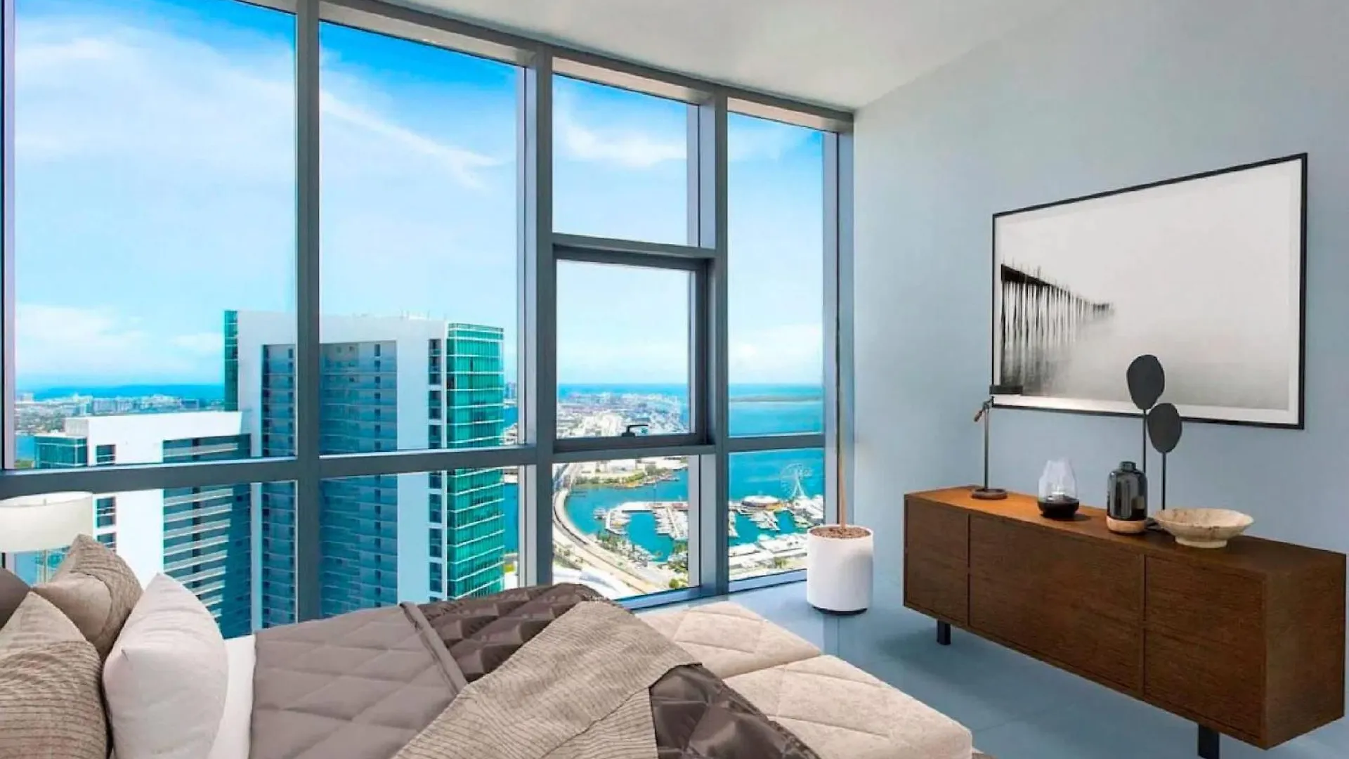 Apartment Penthouse With Panoramic Views In Downtown Miami