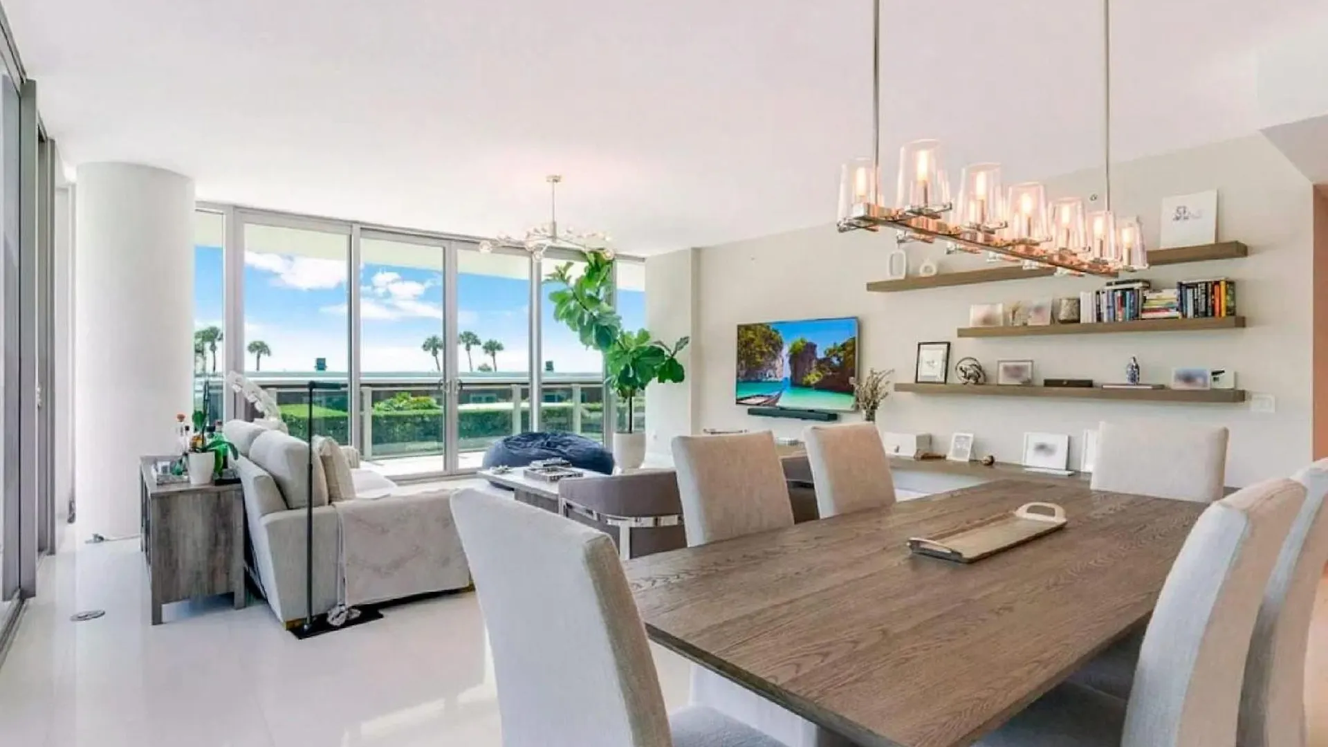 Apartment Elegant With Ocean Views In Key Biscayne Miami