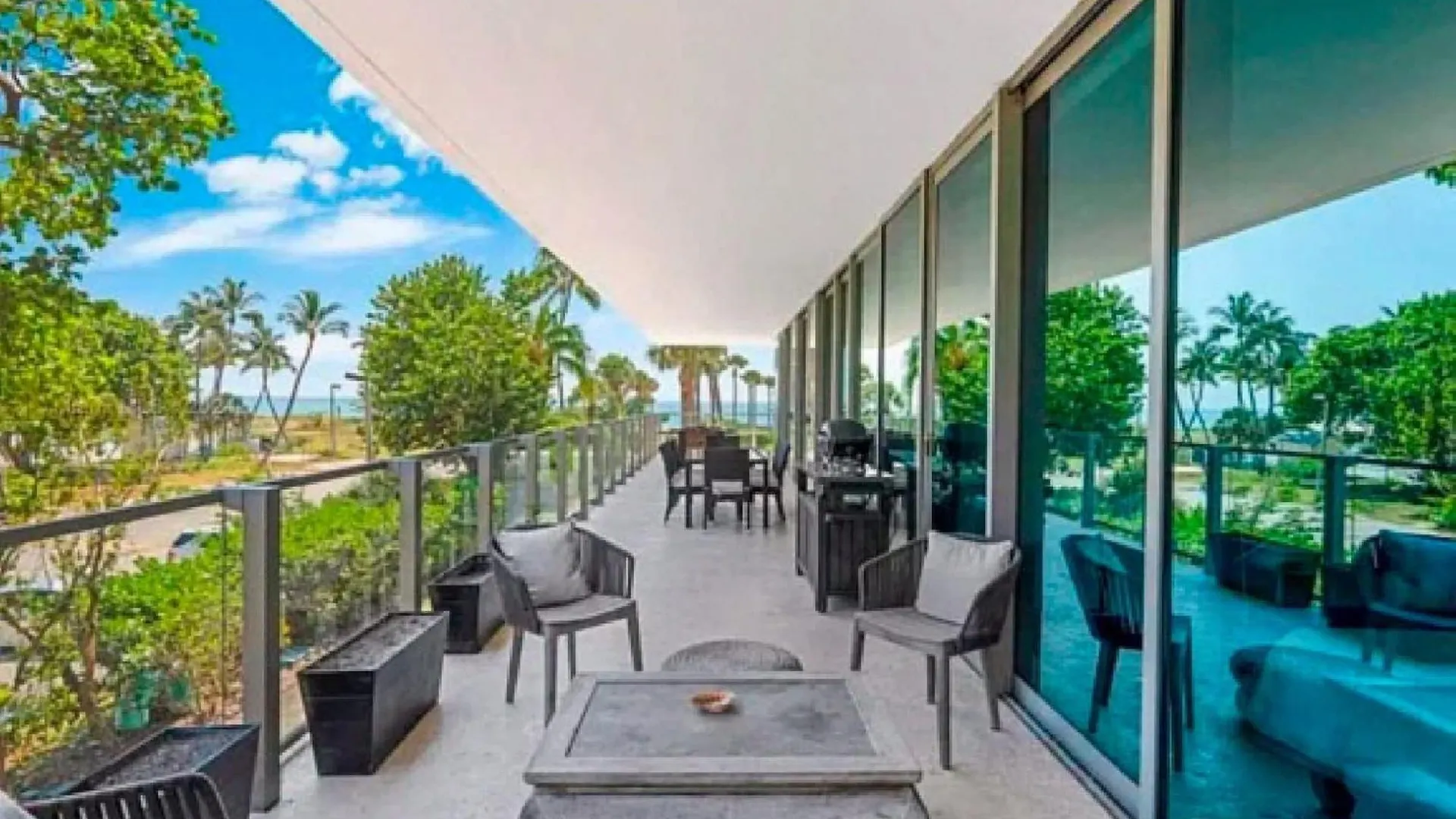 Elegant With Ocean Views In Key Biscayne Miami