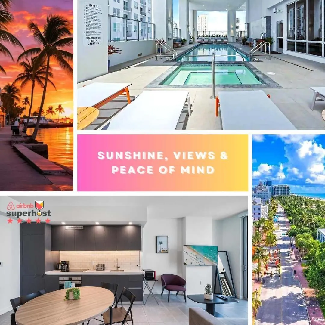 Holiday home Sky-high 1 Bedroom Downtown Miami's Heart - Pool & Gym *