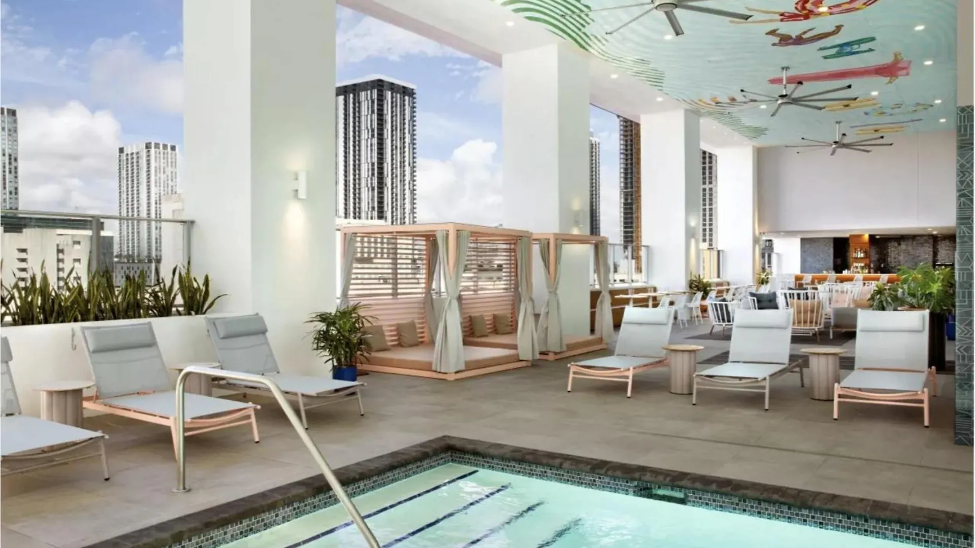 Designer Downtown With Rooftop Pool And Gym * Miami