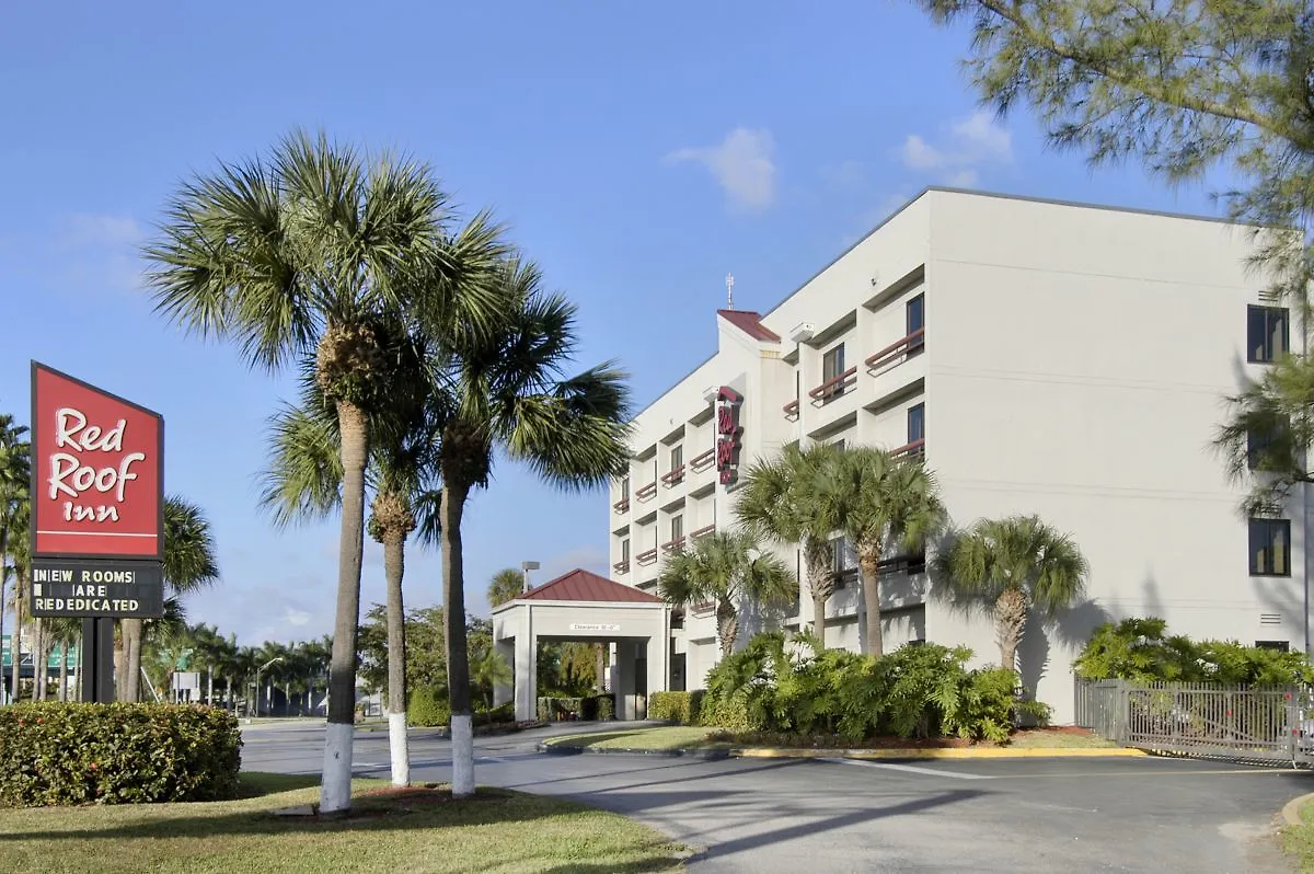 Hotell Red Roof Airport Miami