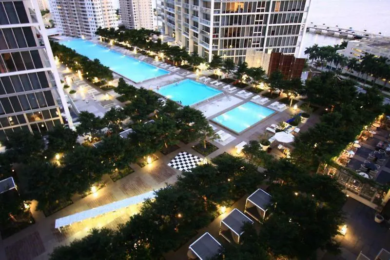 Luxury Waterfront In The Urban Oasis At Icon-brickell Free 公寓 迈阿密