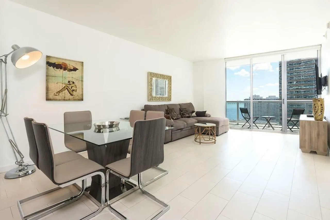 Apartment Iconbrickell Waterfront Luxury 2 Bedrooms With Bayview Miami