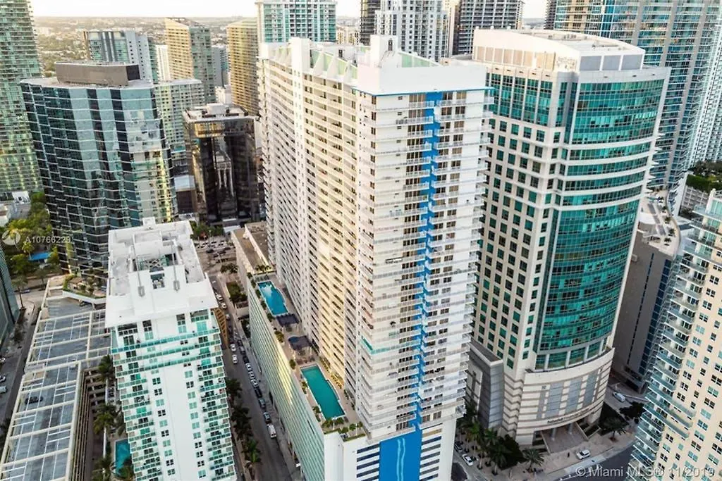 公寓 Luxury Penthouse Brickell 3 Bedrooms Free Parking 迈阿密