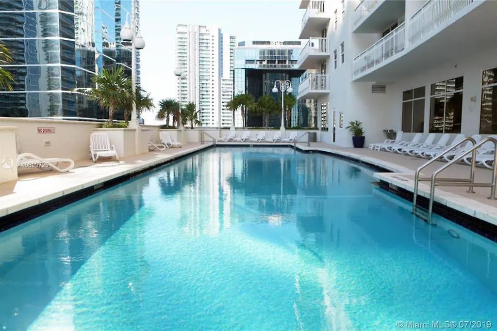 公寓 Luxury Penthouse Brickell 3 Bedrooms Free Parking 迈阿密