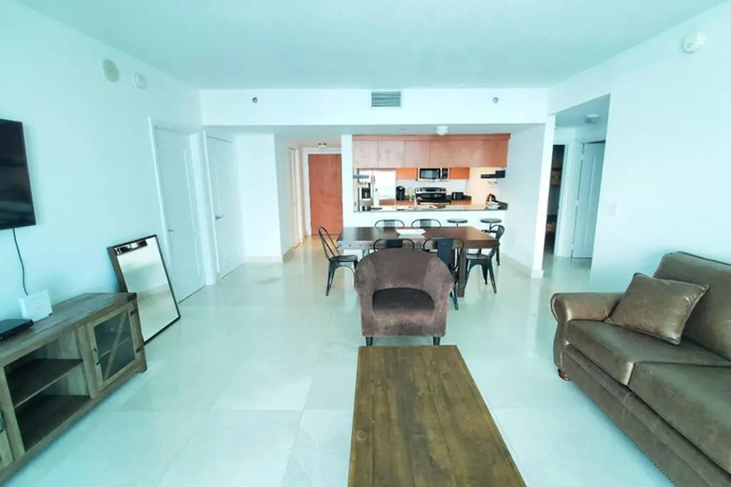 公寓 Luxury Penthouse Brickell 3 Bedrooms Free Parking *