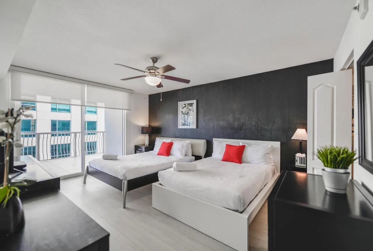 Beautiful In The Heart Of Brickell Apartman Miami