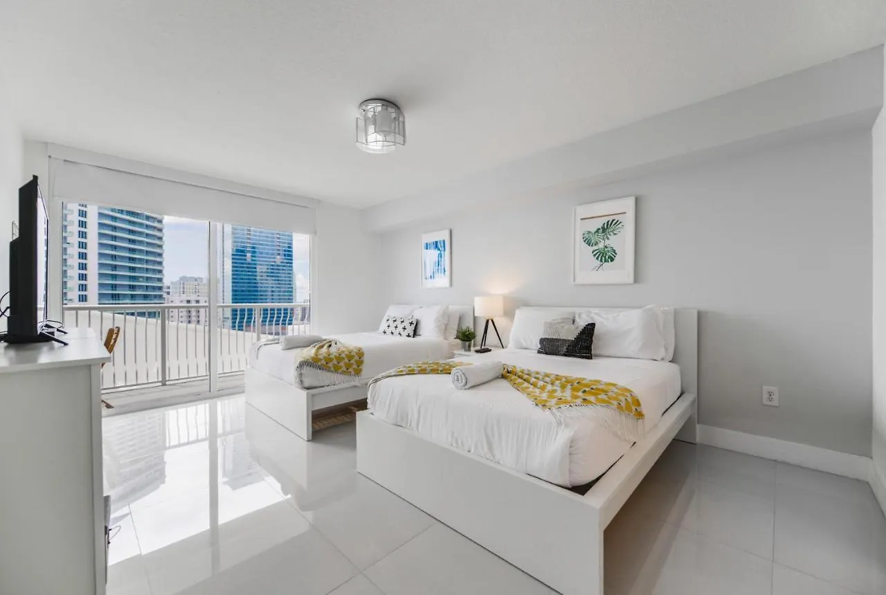 Beautiful In The Heart Of Brickell Apartman *