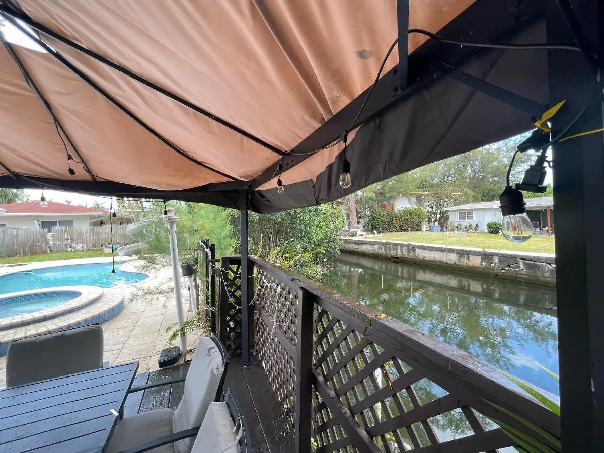 Pool House On The Water 2