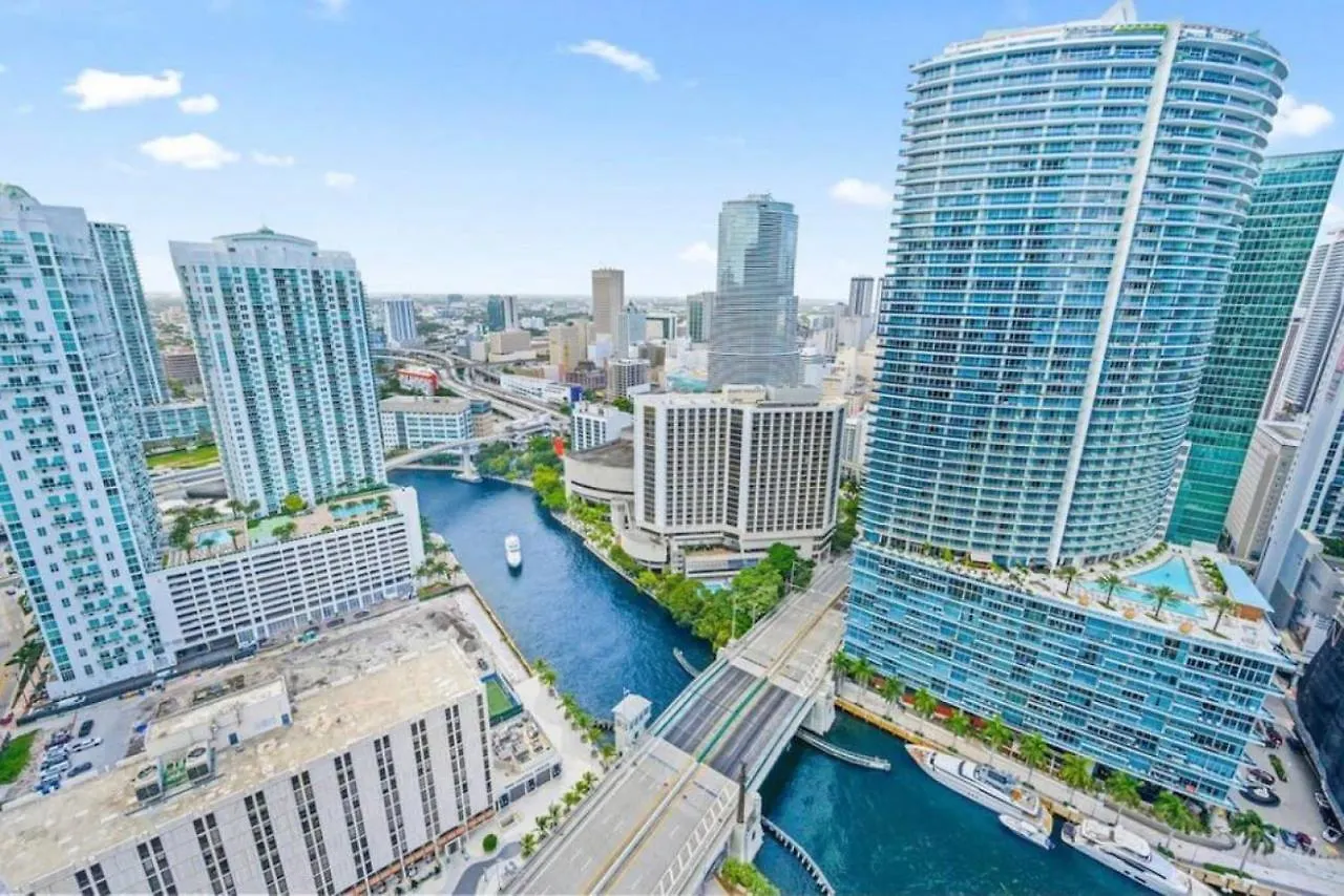 Modern 1 Bed Icon Brickell With Amazing Views 公寓