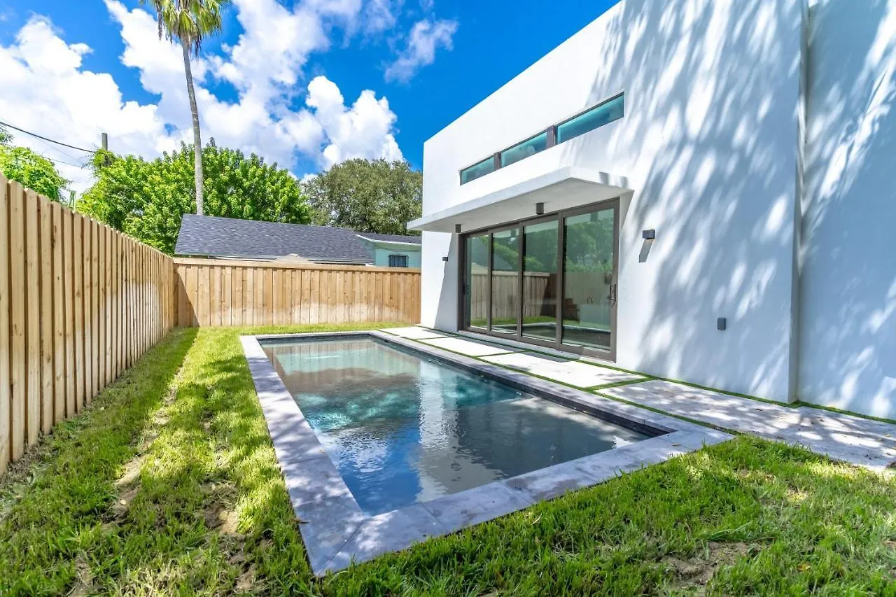 Lux With Pool, Wynwood House By Rovetravel 펜션 *