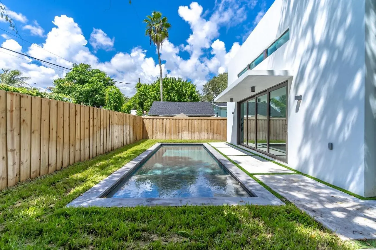 Lux With Pool, Wynwood House By Rovetravel 마이애미