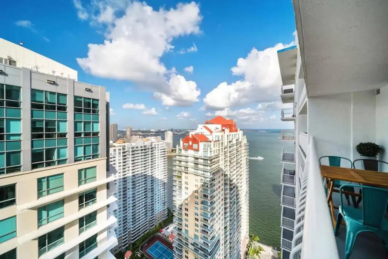 Penthouse W Private Balcony King Bed Parking Miami