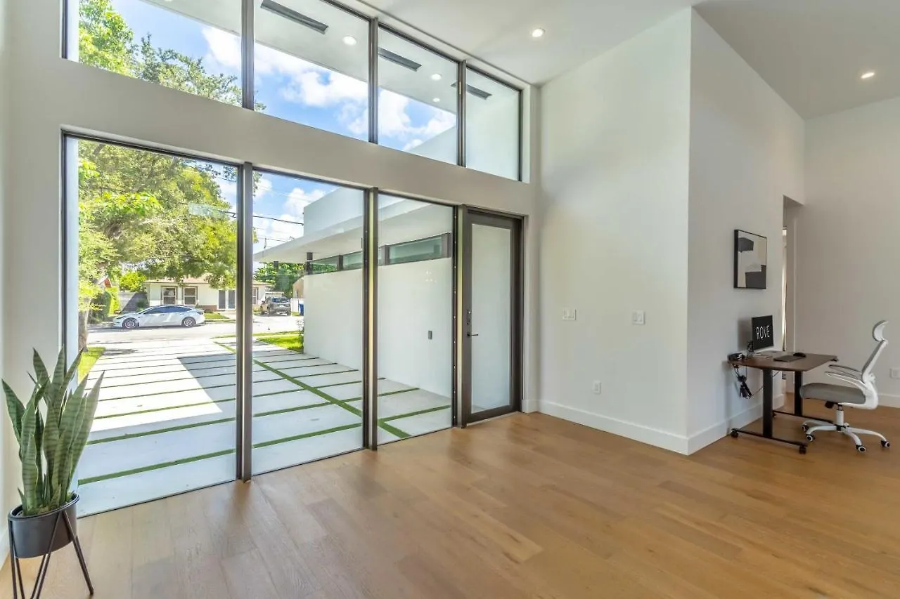 Lux With Pool, Wynwood House By Rovetravel * 마이애미