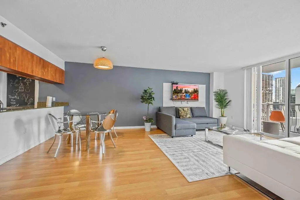 Amazing Cozy In Brickell マイアミ