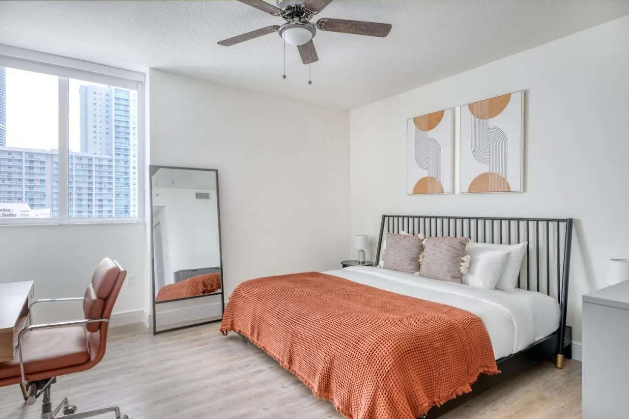 Apartmán Brickell 1br W Gym Pool Wd Nr Center Mia-69 *