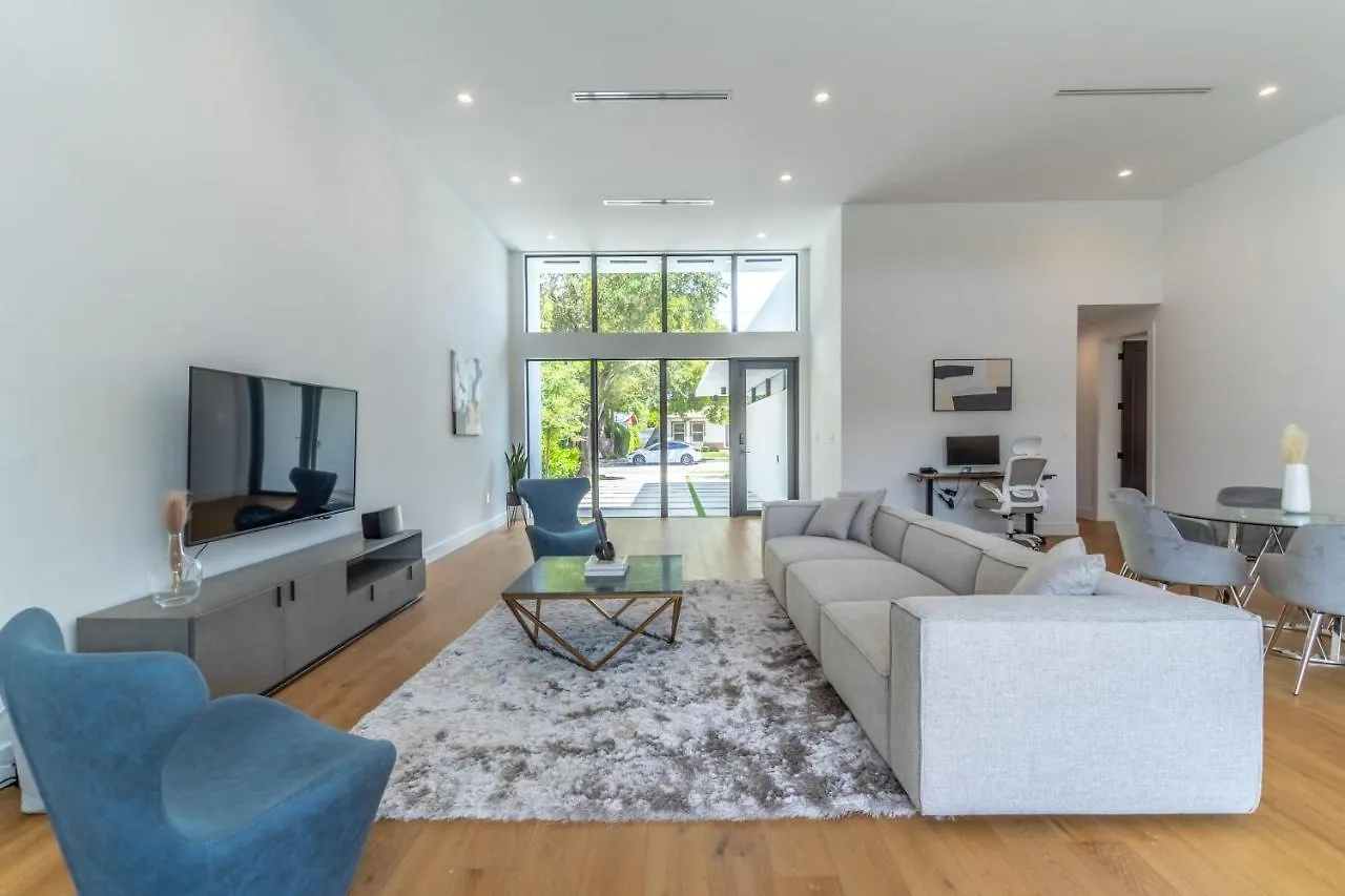Lux With Pool, Wynwood House By Rovetravel 펜션 마이애미
