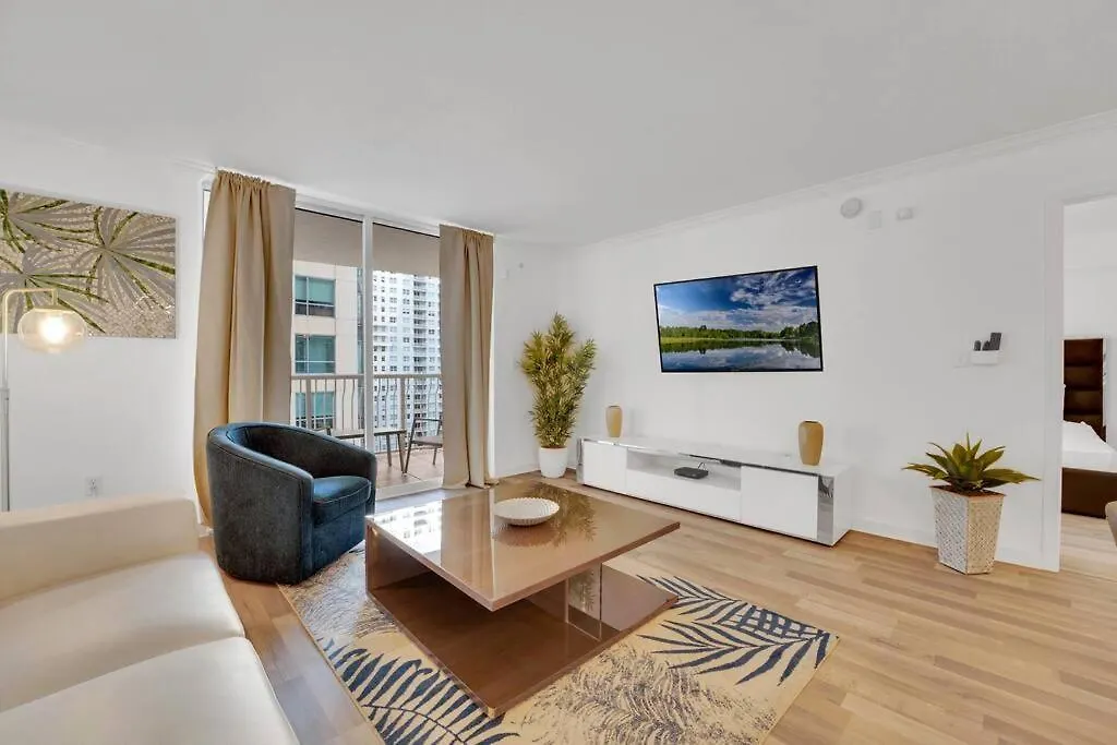 Lägenhet Impressive Unit In The Heart Of Brickell W Parking Miami