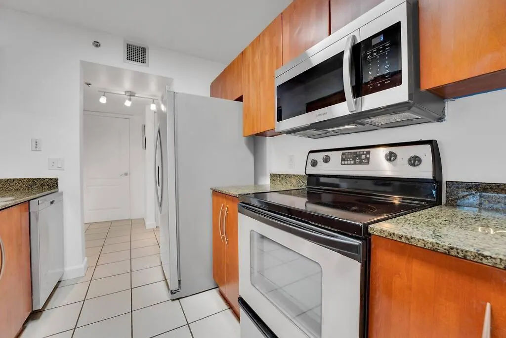 Lägenhet Impressive Unit In The Heart Of Brickell W Parking *